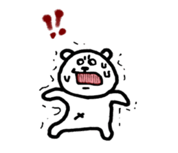 Roger the polar bear sticker #118979