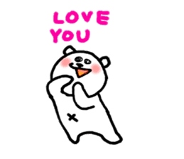 Roger the polar bear sticker #118982