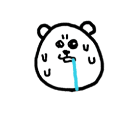 Roger the polar bear sticker #118985