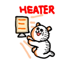 Roger the polar bear sticker #118986