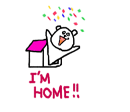 Roger the polar bear sticker #118990