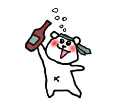 Roger the polar bear sticker #118991