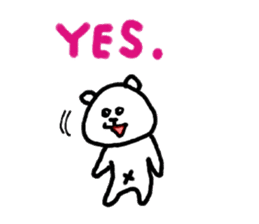 Roger the polar bear sticker #118992