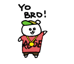 Roger the polar bear sticker #118994