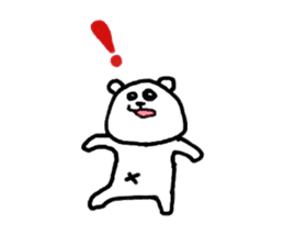 Roger the polar bear sticker #118995