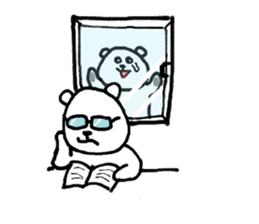 Roger the polar bear sticker #118996