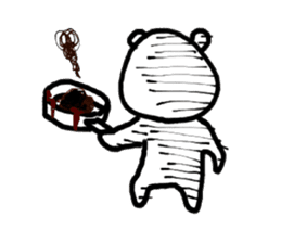 Roger the polar bear sticker #118997