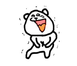 Roger the polar bear sticker #118998