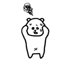 Roger the polar bear sticker #119003