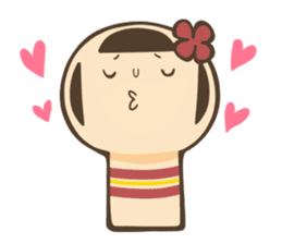 kokeshi sticker #119166