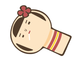 kokeshi sticker #119174