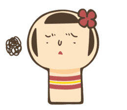 kokeshi sticker #119192