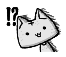 Cat head "Tanaka" sticker #119368