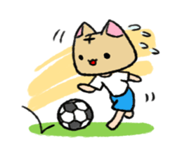 Cat head "Tanaka" sticker #119379