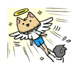 Cat head "Tanaka" sticker #119384