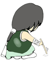 Ninja Girl - Shinorin! sticker #119427