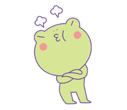 Yunchi's Frog sticker #119546