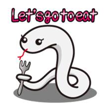 White snake's sticker #119635