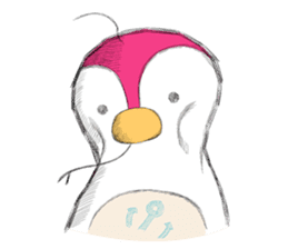 Melt Penguin sticker #120014