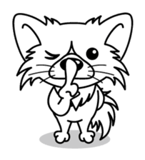 The little Rascal "Hime" sticker #120380