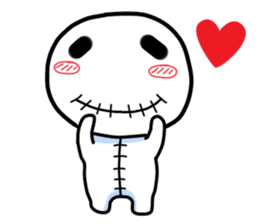 Vodou doll sticker #120444