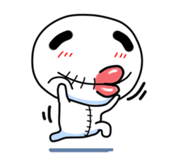 Vodou doll sticker #120445