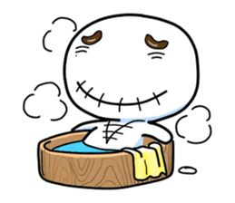 Vodou doll sticker #120448