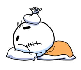 Vodou doll sticker #120450