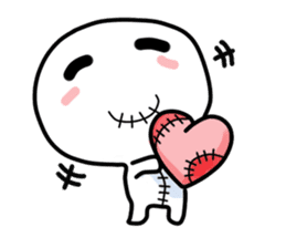 Vodou doll sticker #120452