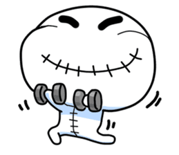 Vodou doll sticker #120455