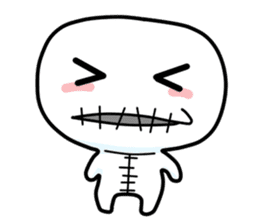 Vodou doll sticker #120458