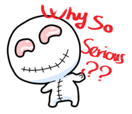 Vodou doll sticker #120462