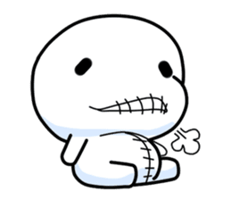 Vodou doll sticker #120465