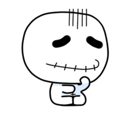 Vodou doll sticker #120469