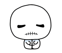 Vodou doll sticker #120470