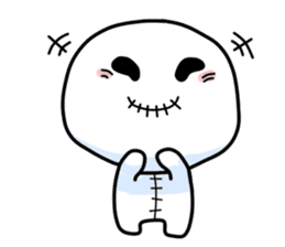 Vodou doll sticker #120471