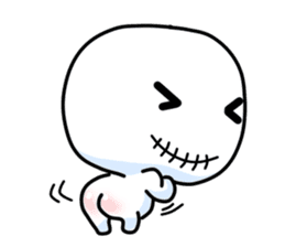 Vodou doll sticker #120473