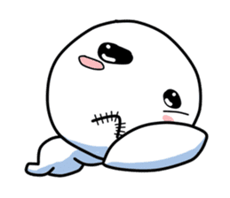 Vodou doll sticker #120475