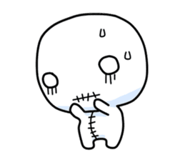 Vodou doll sticker #120477