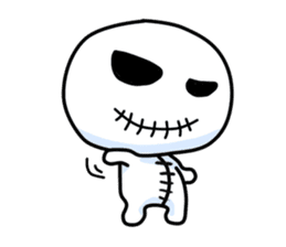 Vodou doll sticker #120479