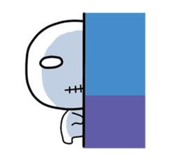 Vodou doll sticker #120480