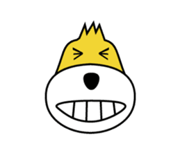 Yellow Grinch sticker #120565