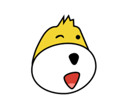 Yellow Grinch sticker #120574