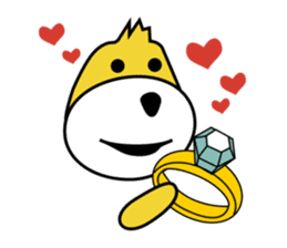 Yellow Grinch sticker #120584