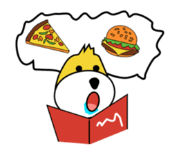 Yellow Grinch sticker #120589