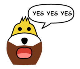 Yellow Grinch sticker #120591