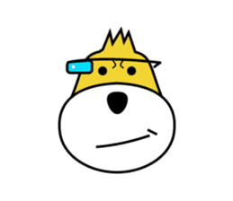 Yellow Grinch sticker #120597