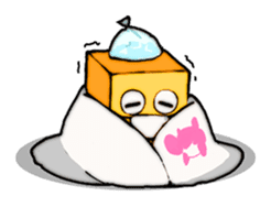 Shinnari-chan the Naughty Egg sticker #120712