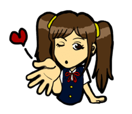 JK lucky girl sticker #120893