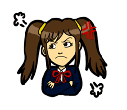 JK lucky girl sticker #120900